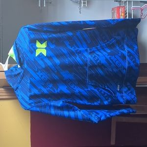 Childrens Blue And Green RBX Hoodie